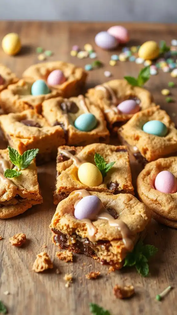 decadent peanut butter bars