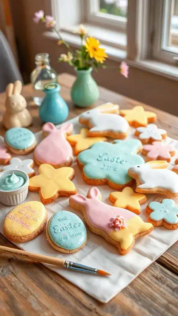 decorate cookies with paint