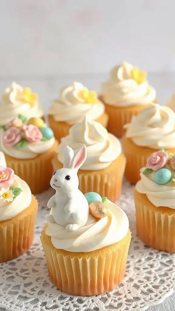 decorated vanilla cupcakes recipe