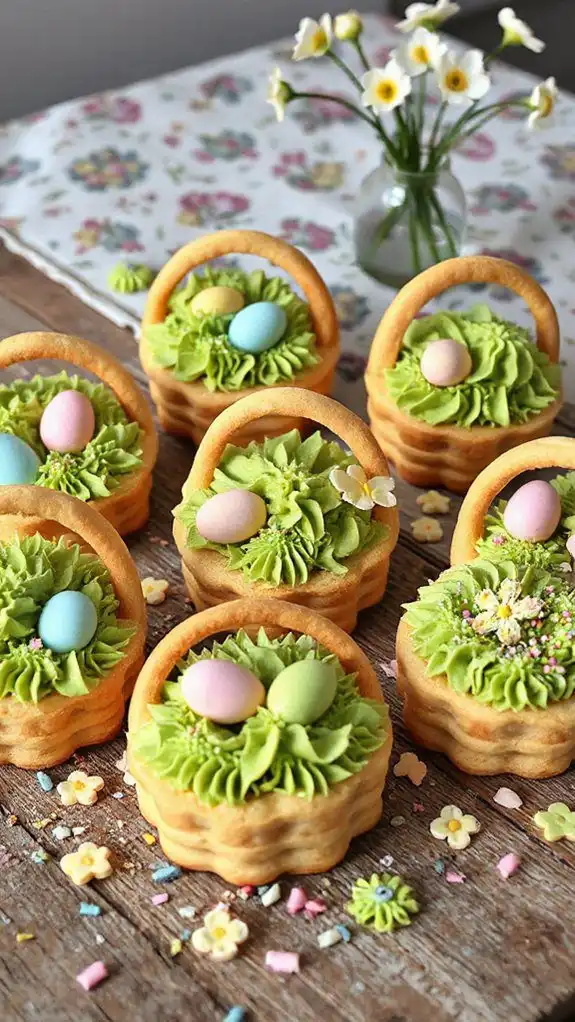 decorative festive cookie treats