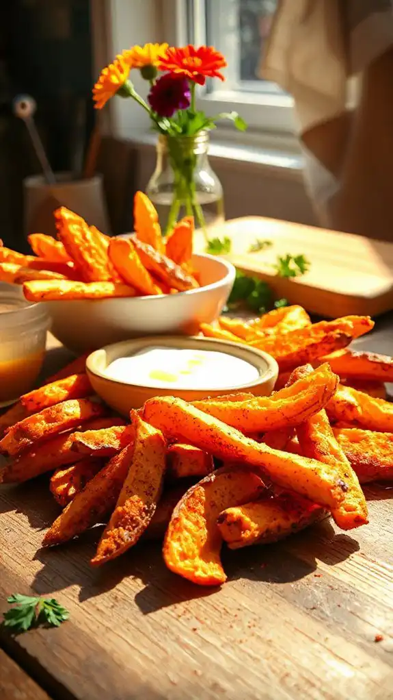 delicious air fryer fries