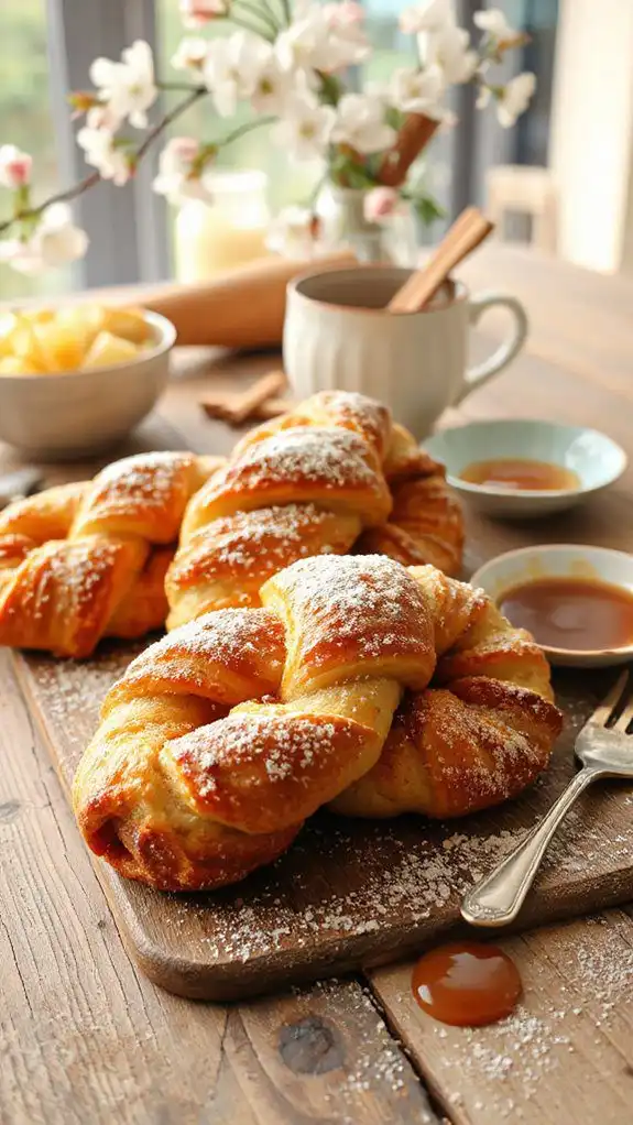 delicious apple cinnamon pastries