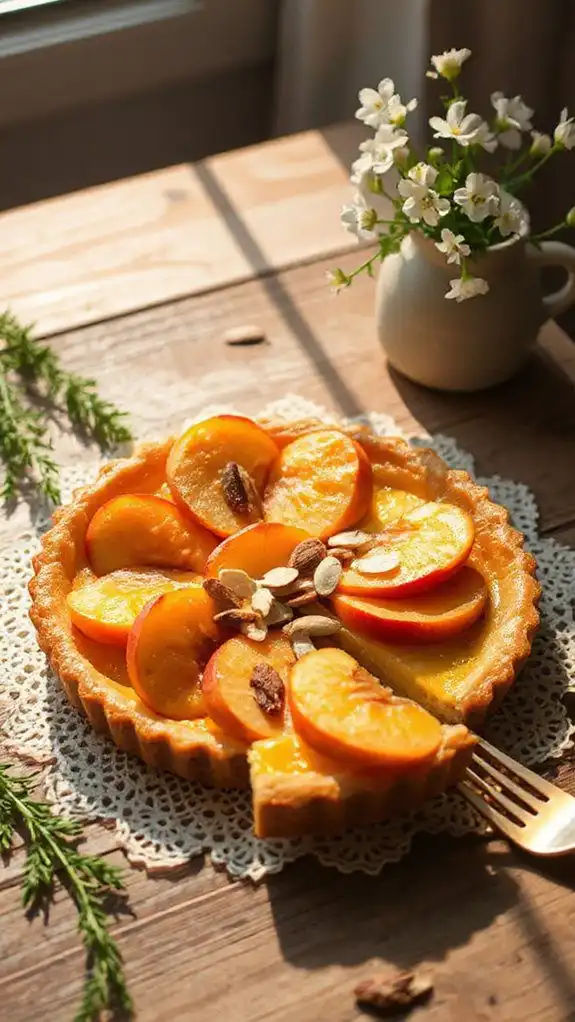 delicious apricot almond dessert