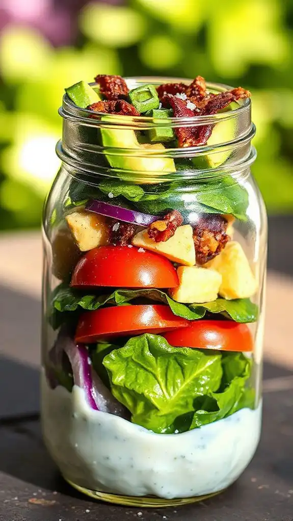 delicious avocado blt salad