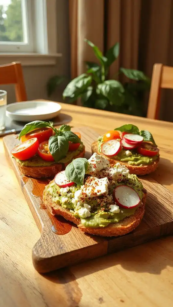 delicious avocado toast toppings