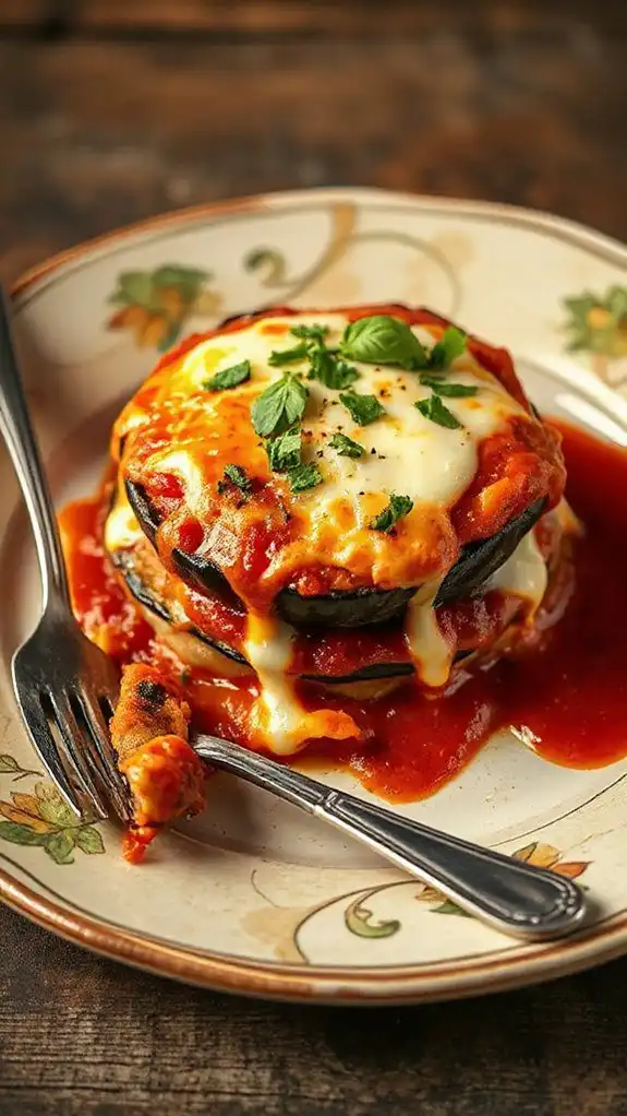 delicious baked eggplant dish