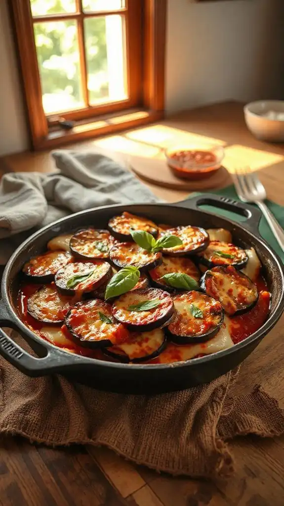 delicious baked eggplant dish