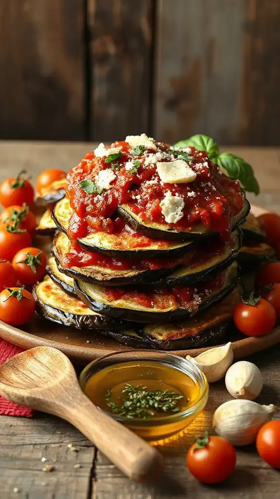 delicious baked eggplant dish