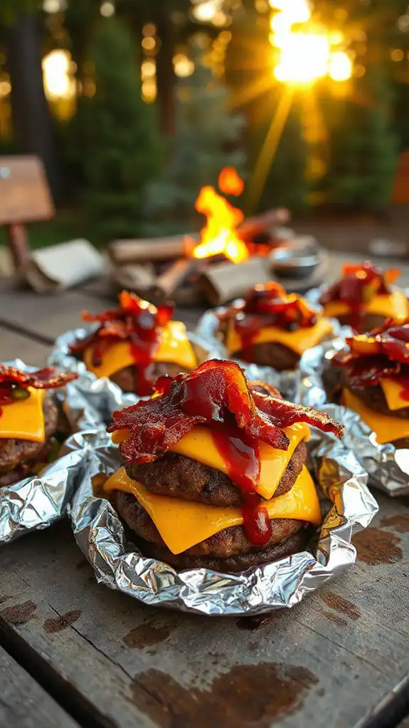 delicious bbq bacon burgers delicious bbq bacon burgers