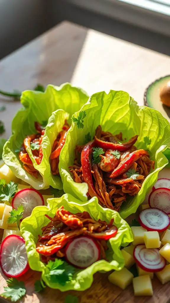 delicious bbq chicken wraps