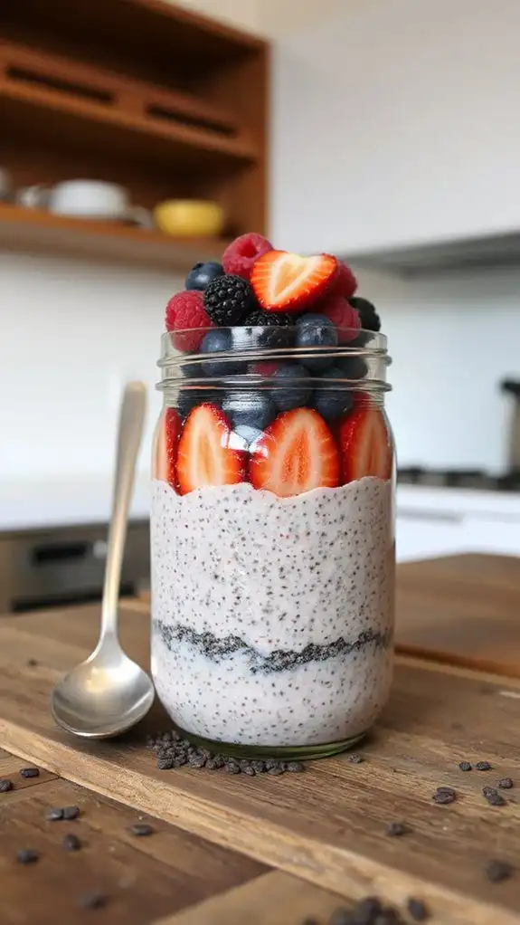 delicious berry chia dessert delicious berry chia dessert