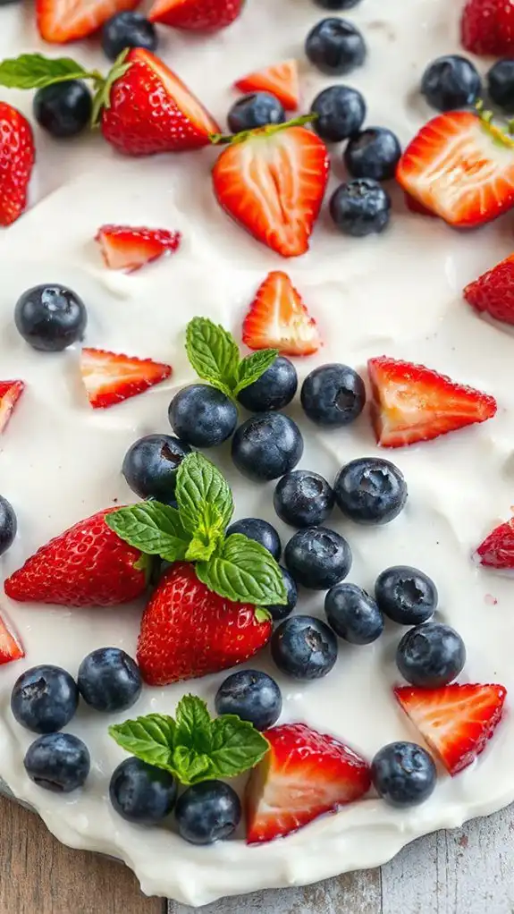 delicious berry yogurt treat delicious berry yogurt treat