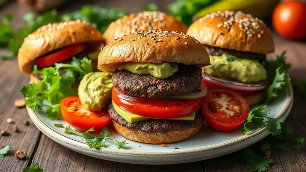 delicious black bean burgers