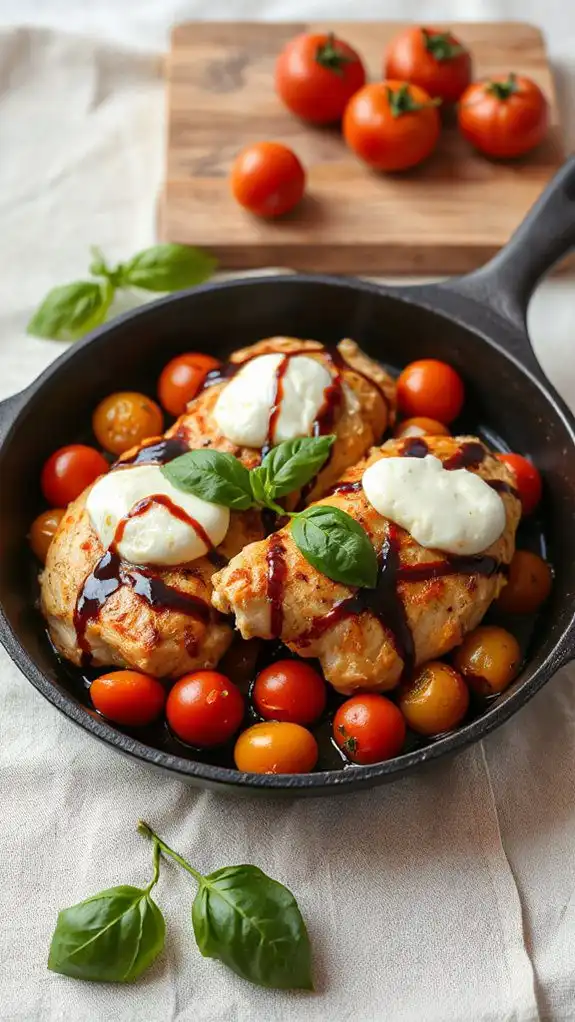 delicious caprese chicken recipe