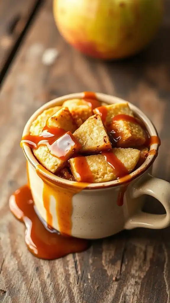 delicious caramel apple dessert