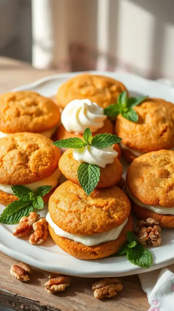 delicious carrot cake cookies