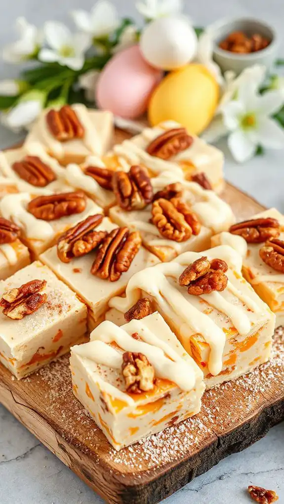 delicious carrot cake fudge