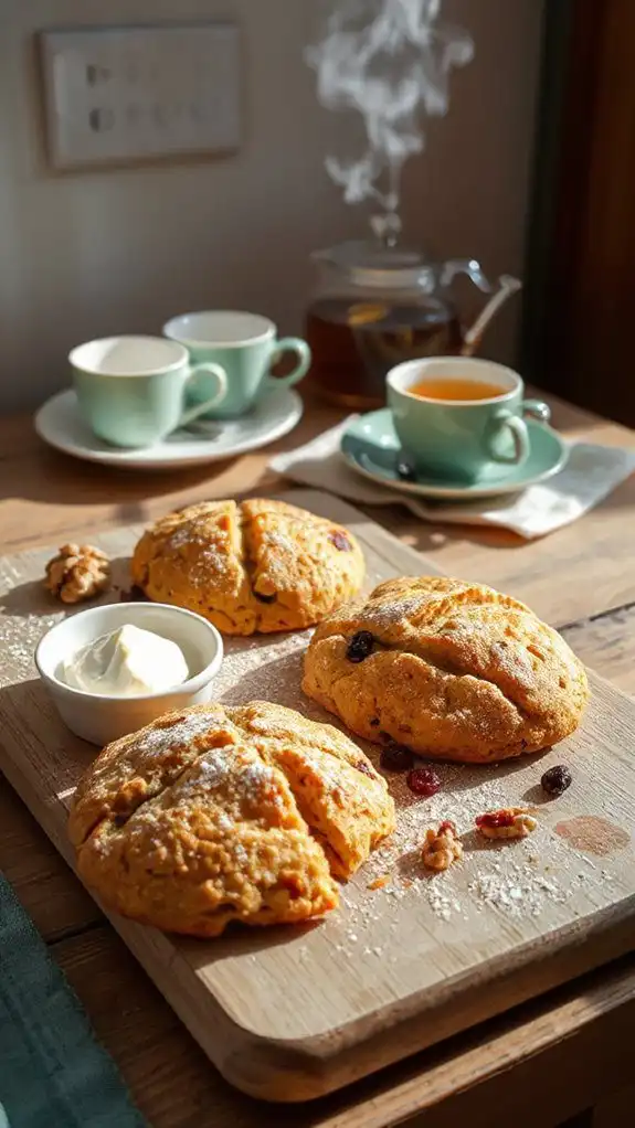 delicious carrot cake scones delicious carrot cake scones