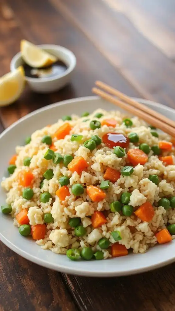 delicious cauliflower rice alternative