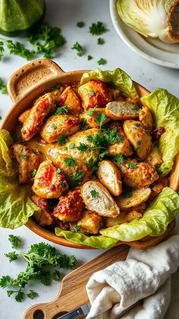 delicious chicken cabbage casserole