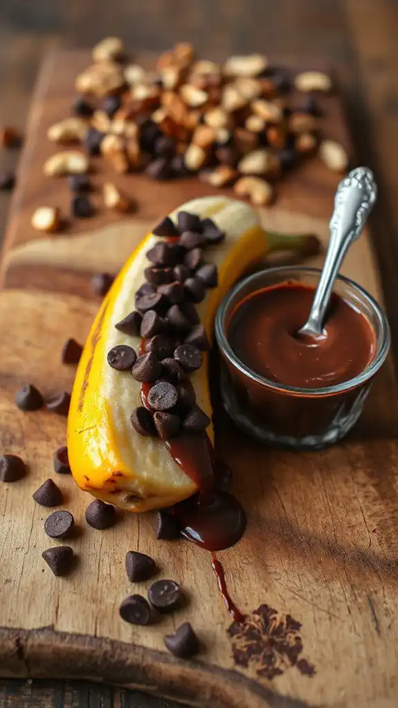 delicious chocolate banana dessert delicious chocolate banana dessert