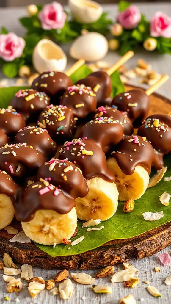 delicious chocolate banana treat