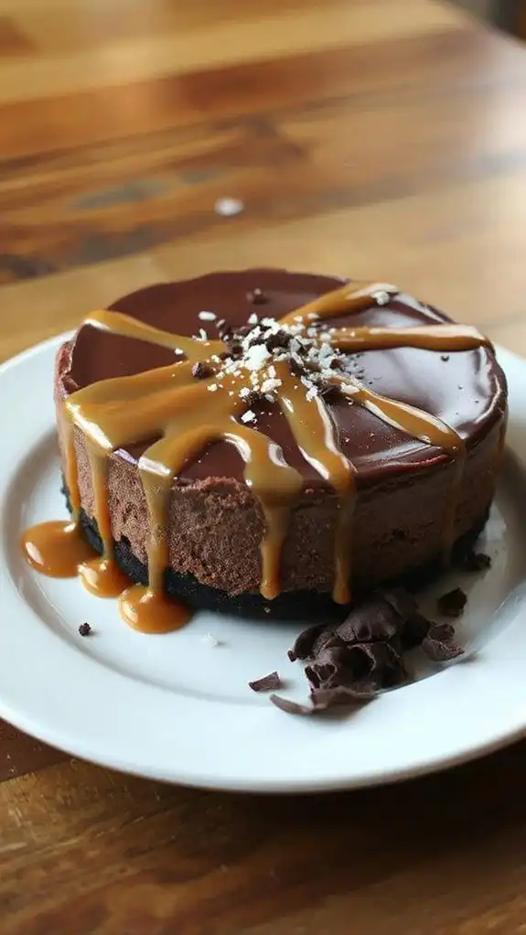 delicious chocolate caramel dessert delicious chocolate caramel dessert
