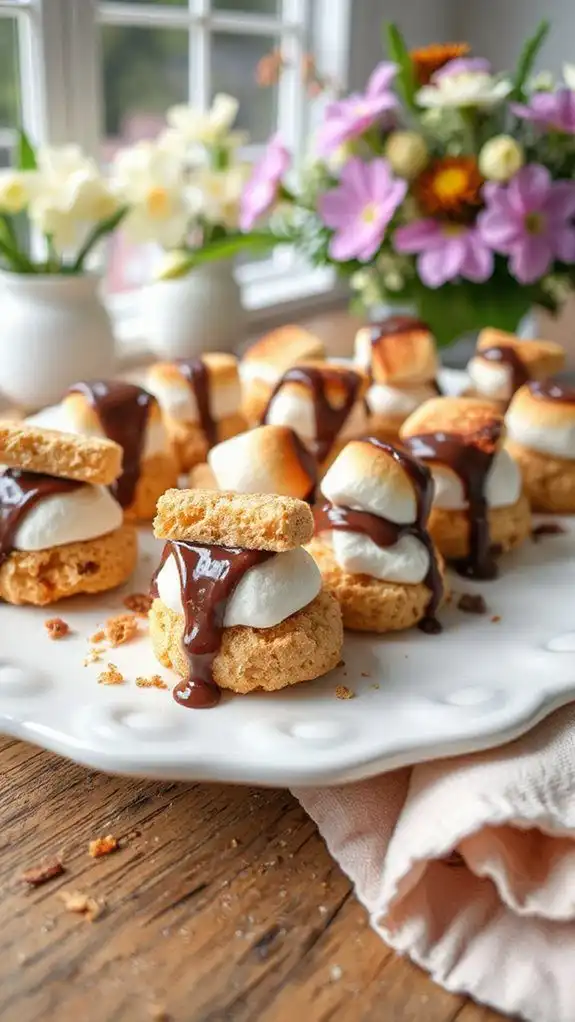 delicious chocolate marshmallow treats