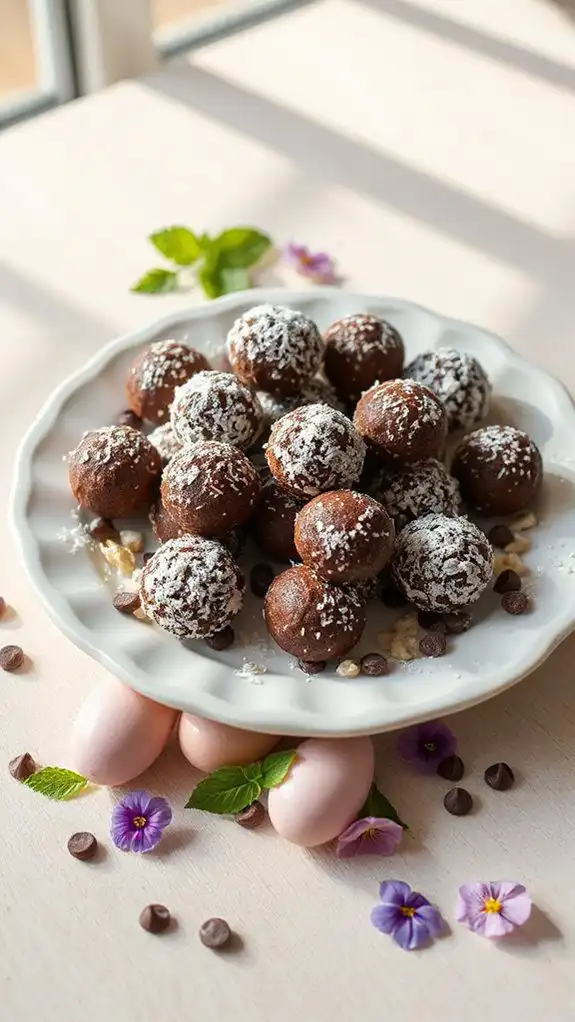 delicious chocolate peanut butter balls