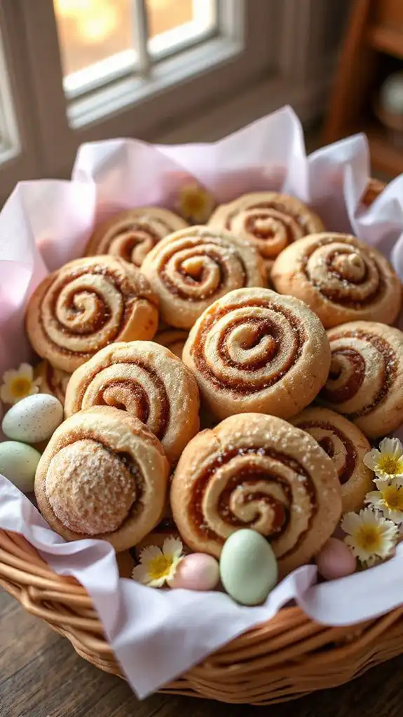 delicious cinnamon roll cookies