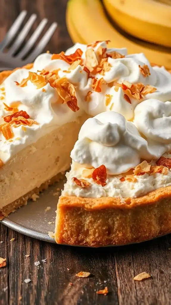 delicious coconut cream dessert