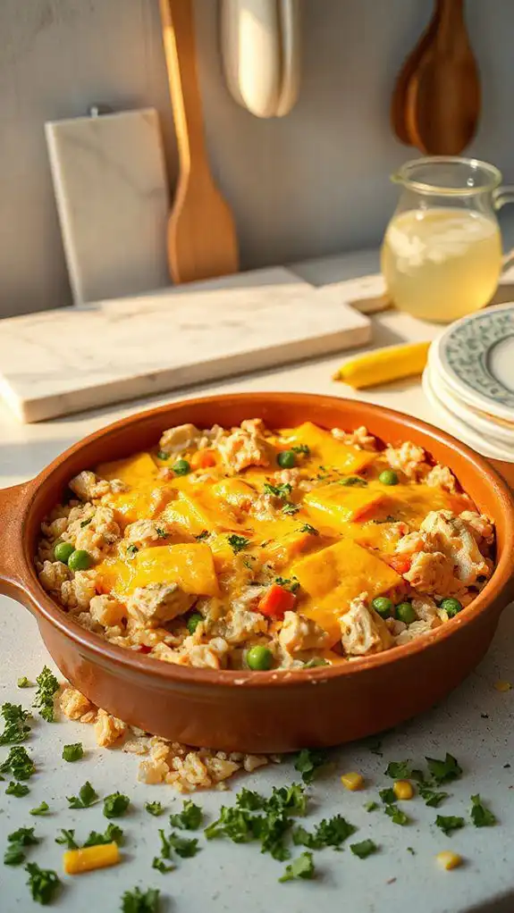 delicious creamy chicken casserole