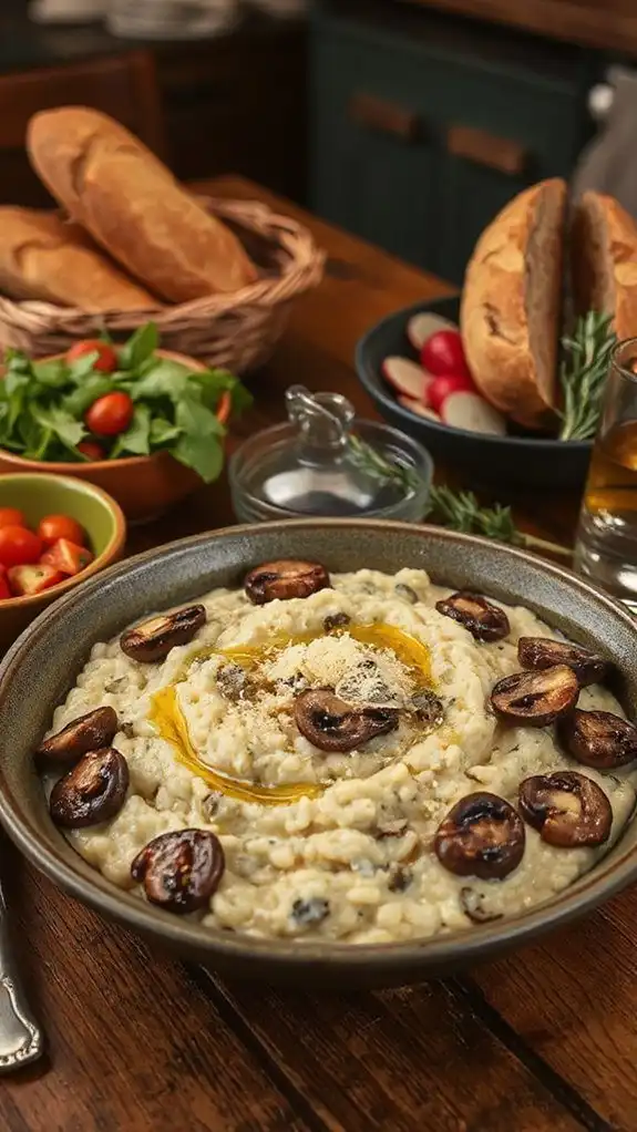 delicious creamy mushroom dish