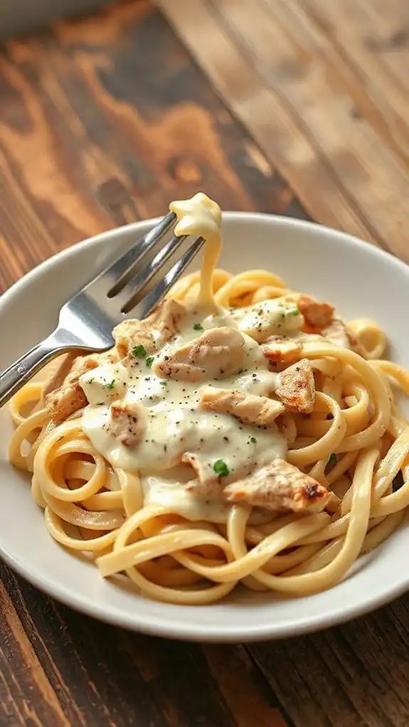 delicious creamy pasta dish delicious creamy pasta dish