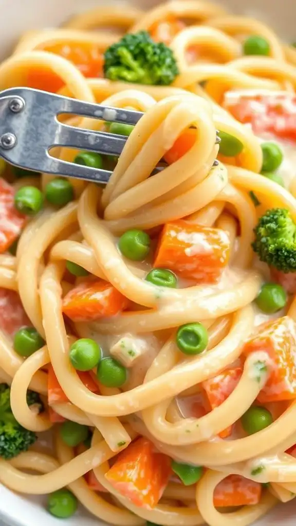 delicious creamy vegetable dish