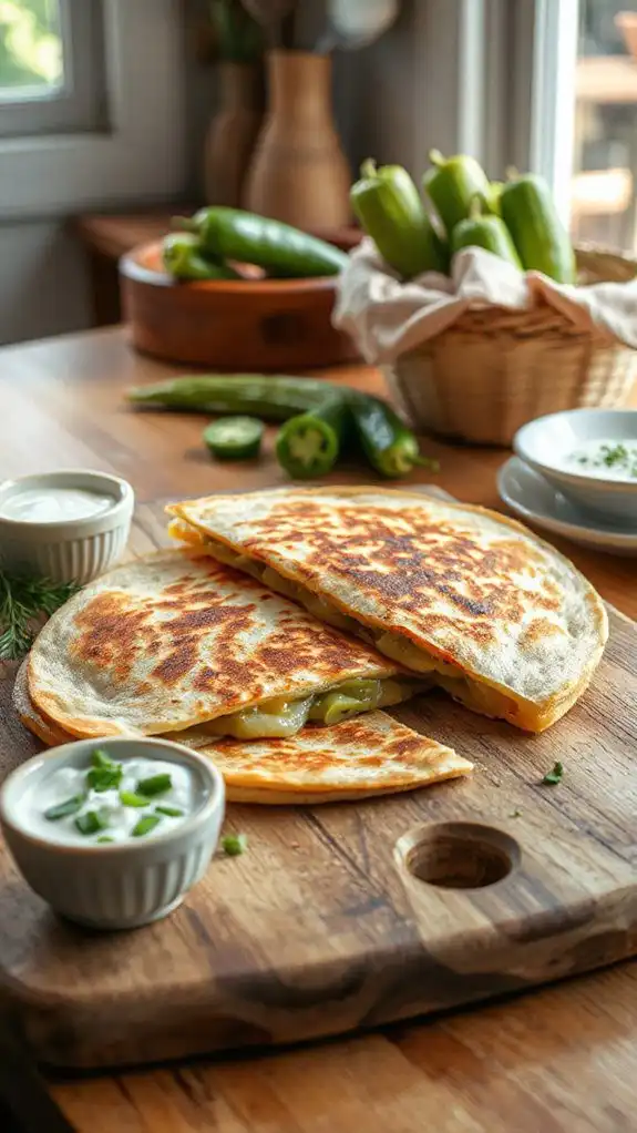 delicious crunchy quesadilla recipe