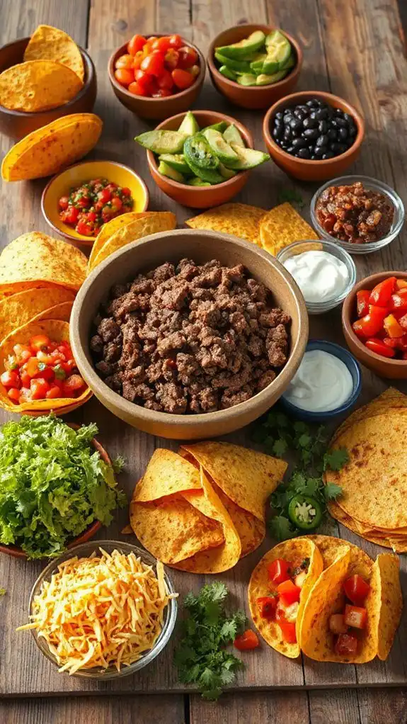 delicious diy taco station