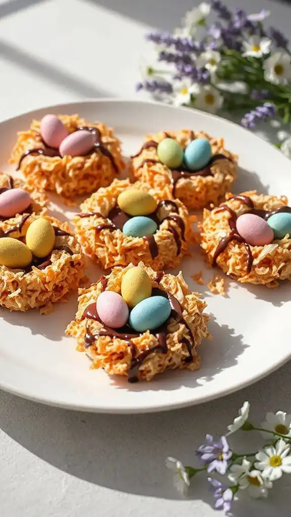 delicious easter coconut dessert