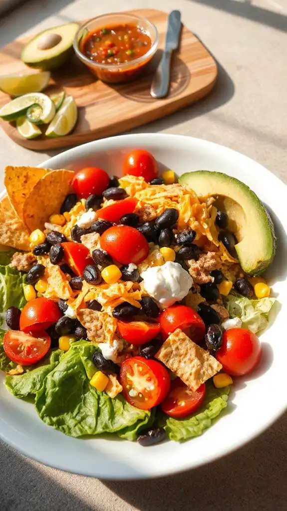 delicious easy taco salad
