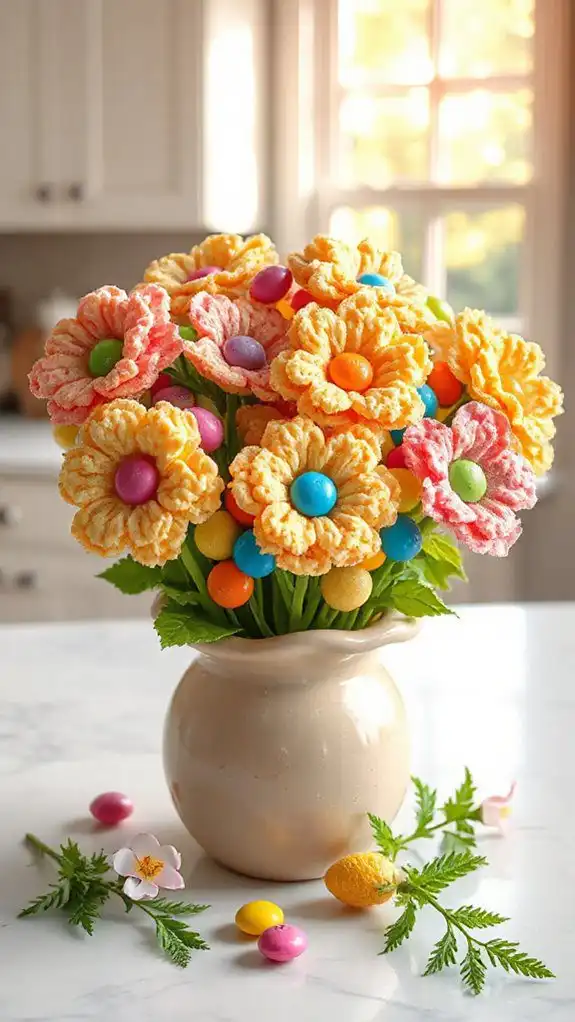delicious floral inspired snacks