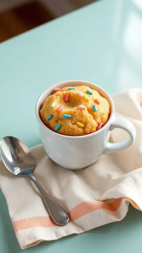 delicious funfetti mug cake delicious funfetti mug cake