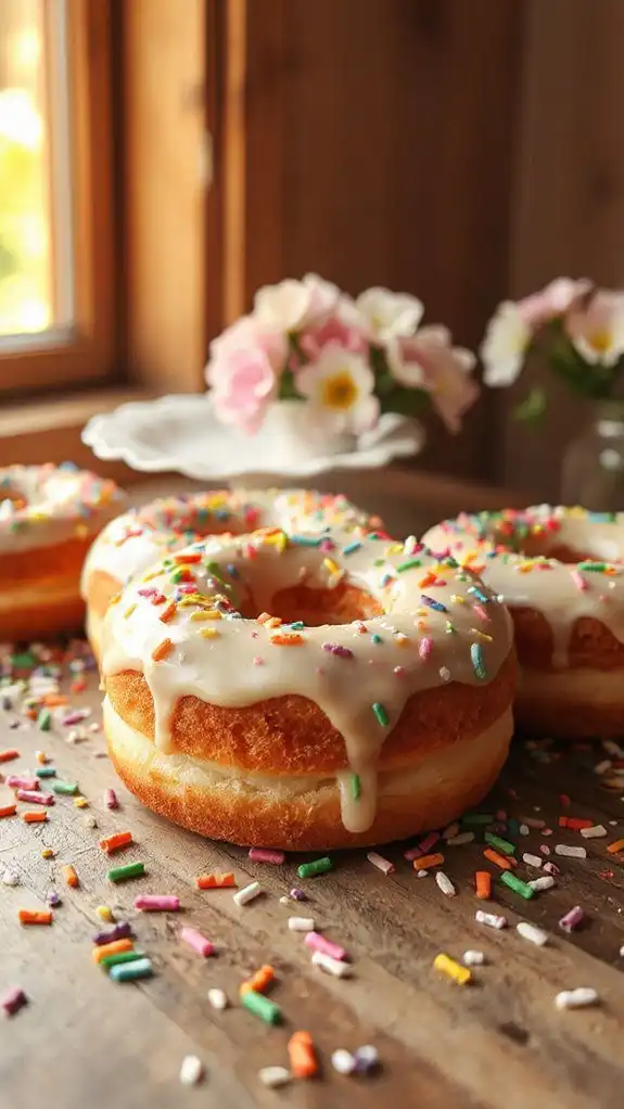 delicious funfetti pastry treat