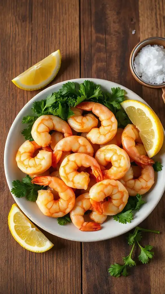 delicious garlic butter shrimp