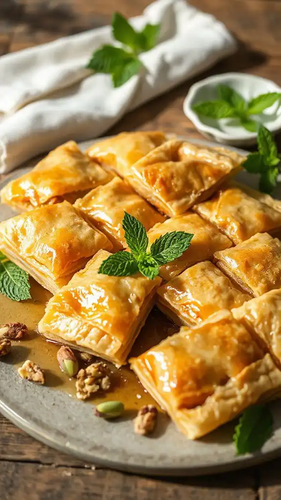 delicious herbal baklava delight