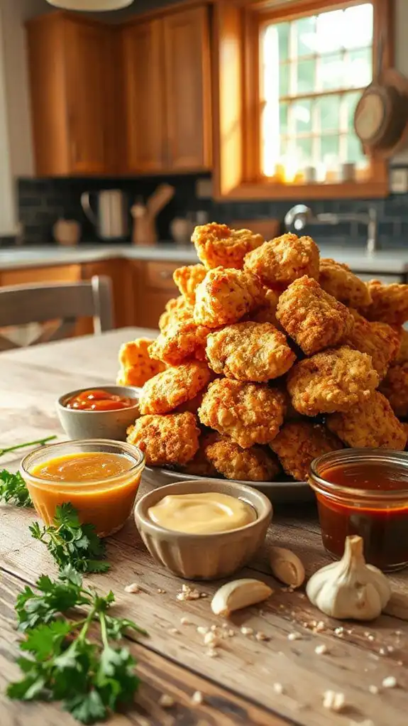 delicious homemade chicken nuggets