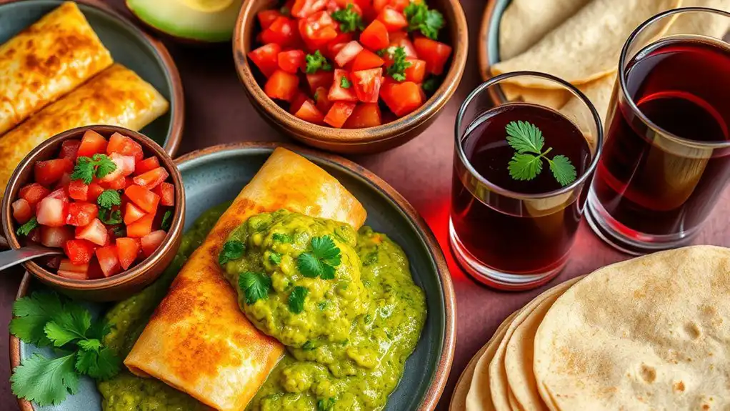 delicious homemade mexican cuisine