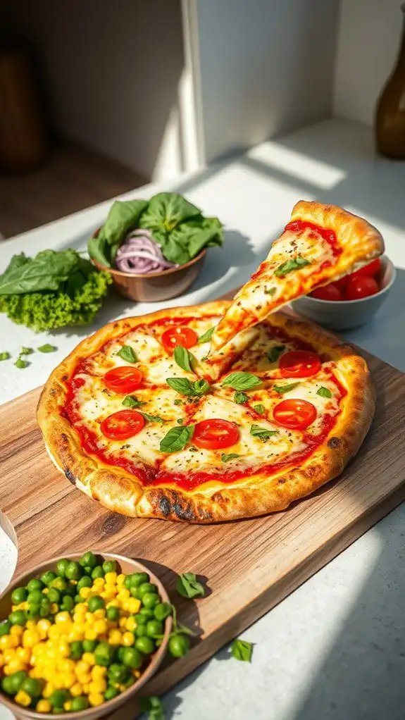 delicious homemade veggie pizza delicious homemade veggie pizza