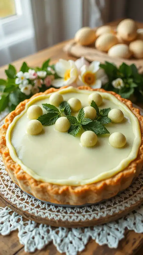 delicious honeydew cream pie