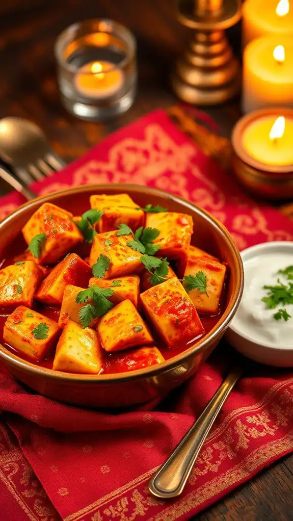 delicious indian curry dish
