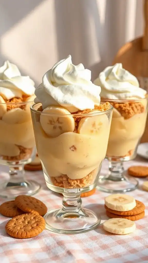 delicious layered banana dessert